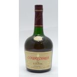 COURVOISIER Three Star Luxe Cognac, 1980's, 1 x 68cl bottle