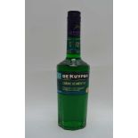 DE KUYPER CREME DE MENTHE, 1 half litre bottle