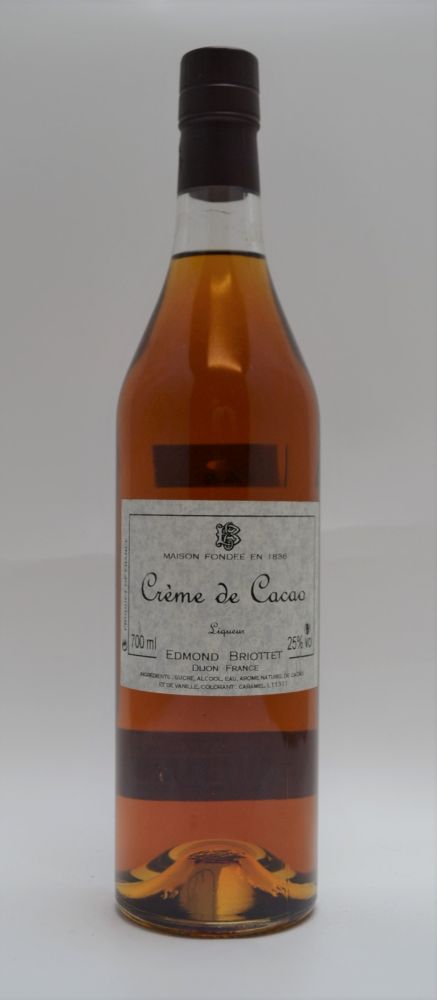 CREME DE CACAO CHOCOLATE, Edmond Briottet, 20% vol., 1 bottle