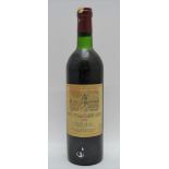 MOULIN DES CARRAUDES 1978 Pauillac (2nd wine of Chateau Lafite-Rothschild) 1 bottle