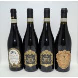 FOUR BOTTLES OF MIXED AMARONE; Orbitali 2013 14.5% vol., 2 bottles Antica Vigna 2010 14.5% vol., 1