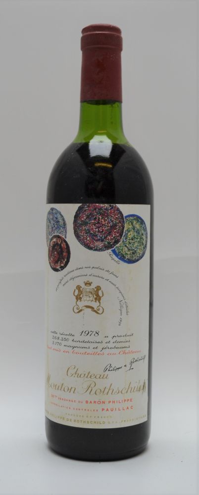 CHATEAU MOUTON ROTHSCHILD 1978 AC Pauillac, 1 bottle