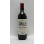 CHATEAU LA TOUR DE MONS 1970 Grand Vin Margaux, 1 bottle (in tissue)