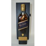 JOHNNIE WALKER "BLUE LABEL" Scotch Whisky, 40% vol., 1 numbered 75cl bottle (XA4 11629), in blue