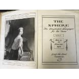 The Sphere Newspaper bound book Vol 1 of newspapers dated between January 27th to June 30th 1900.