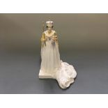 A Coalport figurine ‘to celebrate the Diamond Jubilee of Elizabeth II 2012’.