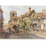ERIC RICHARD STURGEON (1920 - 1999) Framed, signed in pencil to margin, scene of Warwick, limited