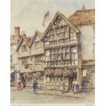 ERIC RICHARD STURGEON (1920 - 1999) Framed, signed and titled, 'Harvard House, Stratford upon