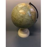 A 'Geographia' 10 inch terrestrial globe.