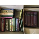 Twenty two Folio Society books including Charles Dickens set of four, The Greek Myths 1 and 2 and