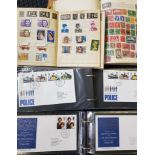 Collection of various stamps to include a quantity of First Day Covers.