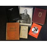 Nine volumes of ‘The War Illustrated’, ‘Adolf Hitler’ Book, ‘Hitler Was My Friend’, Second World War