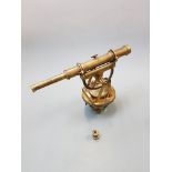 A William Cary of London brass Theodolite with space lens.