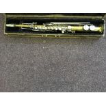 A Jerome Thibouville Lamy "Special Class" Soprano Saxophone.