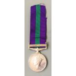 A George VI Campaign Service Medal, with S.E. Asia 1945-46 clasp, belonging to 2321967 A. North R.