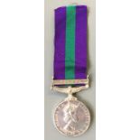 A Queen Elizabeth II Campaign Service Medal, with Malaya clasp, belonging to 4045003 L.A.C. G.T.