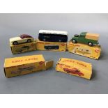 A Dinky Toys 167 A.C.Aceca Coupe, 283 B.O.A.C. coach, 190 caravan, 173 Nash rambler, 157 Jaguar