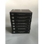 The Royal Mint United Kingdom Proof Coin Set Commemorative Edition 2013-2019, all coins in boxes