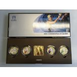 The Royal Mint 2002 Commonwealth Games silver proof piedfort collection, with certificate of