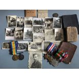A WW1 medal group (2) to a W. Thomas R. A. No. 109787 GNR together with a WW2 medal group (4) to a