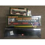 Eight Corgi Eddie Stobart transport trucks,