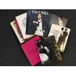 A selection of books to include a group of CHANEL books showcasing collections between 1995-1998, ‘