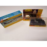 Corgi Toys 650 Bac-Suo Concorde boxed, with a 262 Lincoln Continental Executive Limousine and a