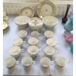 A selection of Chamberlains Worcester ware to include cups, saucers, dishes etc.