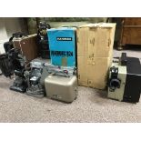 A selection of various camera equipment to include Eumig video recorders, projectors etc