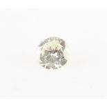 A round brilliant cut loose diamond, measuring approx. 0.40ct.