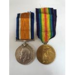 A First World War medal group of two awarded to H. R. Nattrass to include War Medal and Victory