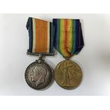 A First World War medal group of two awarded to W. Clarke to include the British War Medal and