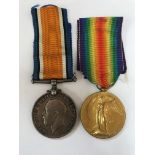 A First World War medal group of two awarded to G. Nash to include War Medal and Victory Medal, both