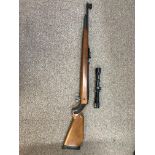 An "Original" MOD. 50 Type 01, .22 air rifle, serial number 362085, with Vista Trapshot 4x32