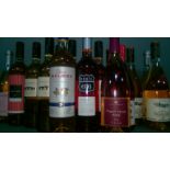 *15 x bottles assorted Rose.