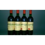 4 x bottles Château Pavie 1981