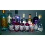 *An assortment of Gin, 6 x 70cl, 1 x 50cl, 5 x 20cl.