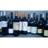 *18 x bottles assorted French Red Wine.