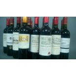 *18 x bottles assorted Red Bordeaux.