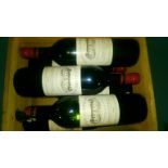 6 x bottles Chateau Des Espoureys 1990.