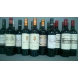 *18 x bottles assorted French Red Wines.