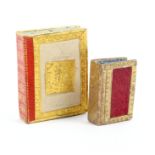 A Collection of Needle Packet Books, Pin cushions and related items in the form of miniature books