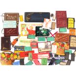 Needle books, needle packets and pins comprising seven needle books including The London, The