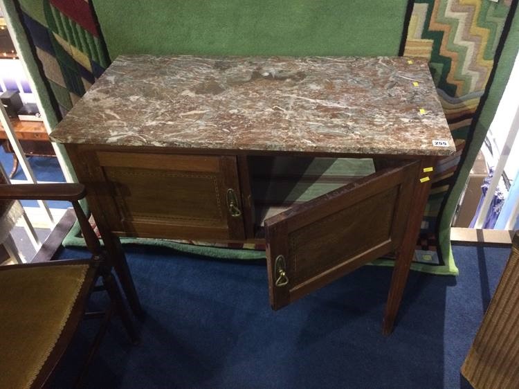 Marble top washstand - Image 2 of 2