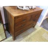 19th century oak chest of drawers