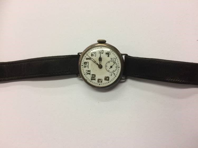 A wristwatch, the case stamped RWC Ltd