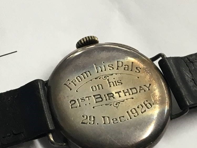 A wristwatch, the case stamped RWC Ltd - Image 8 of 8