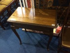 Oak occasional table