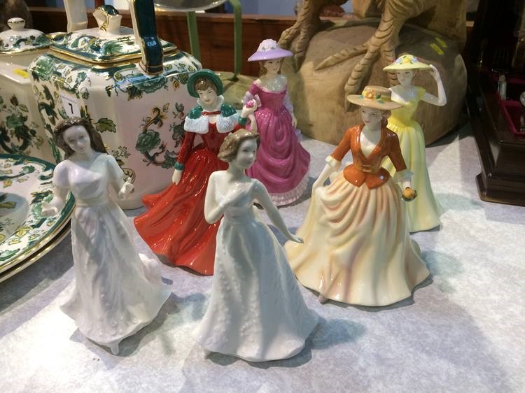 Six Royal Doulton figures - Image 2 of 2