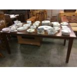 Large refectory table